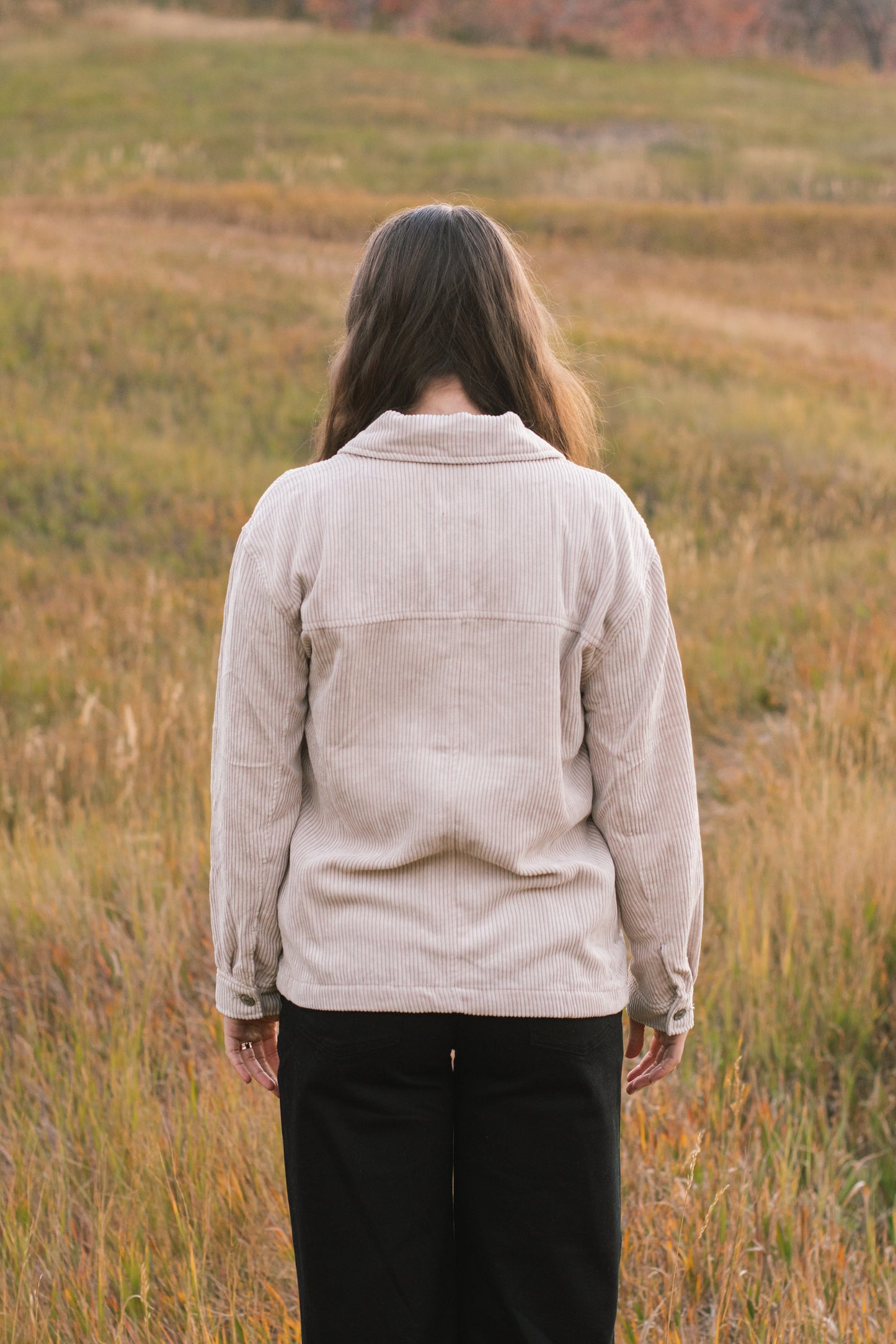 Beige White Light Jacket