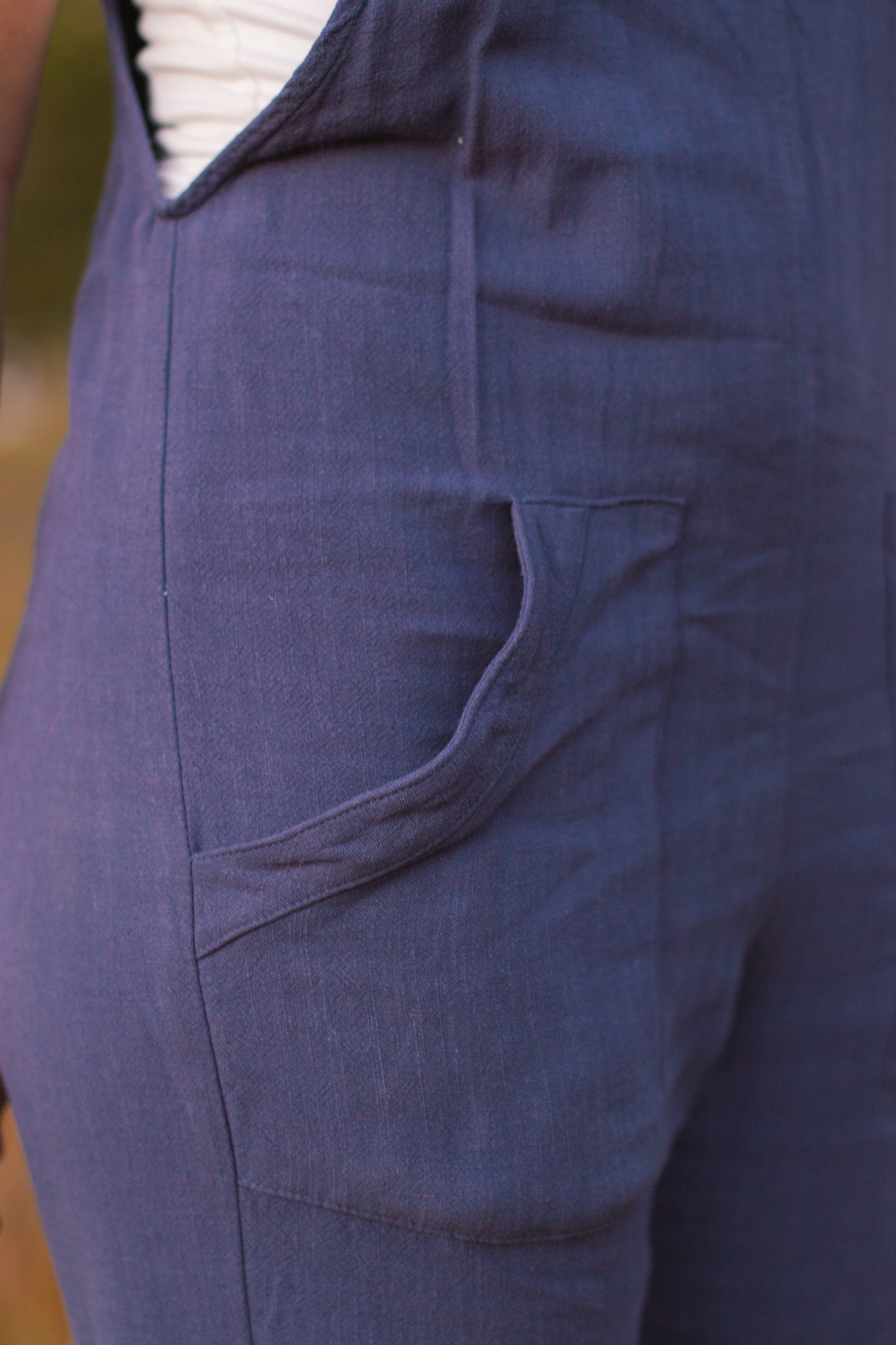 Blue Jumper with pockets