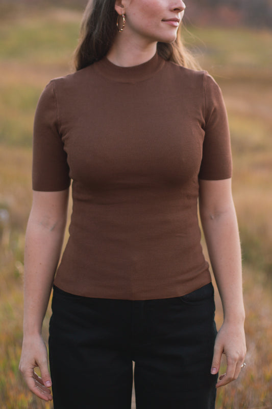 Grace Chocolate Top