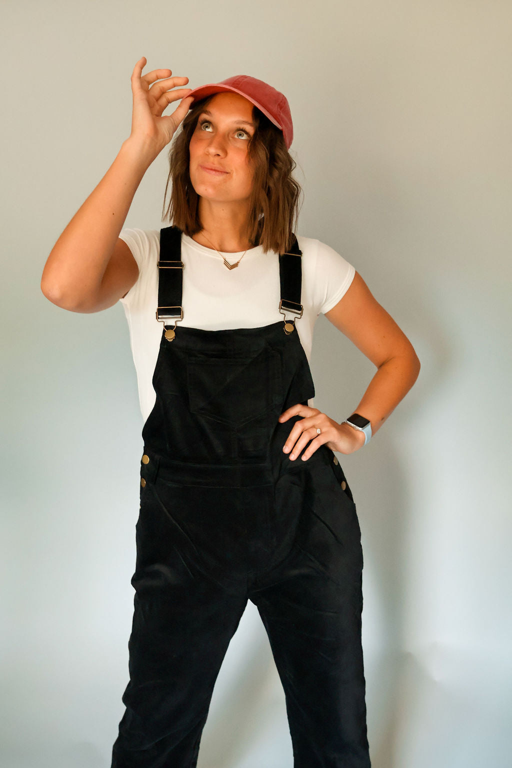 Kendra Black Overalls