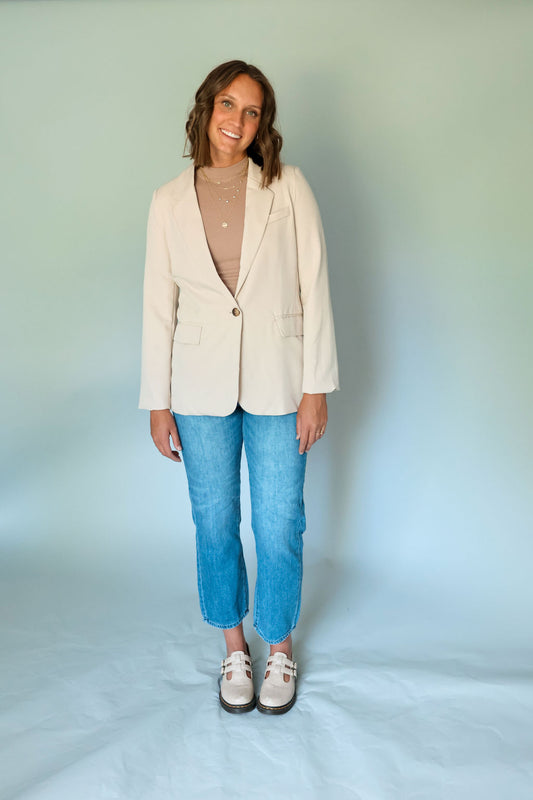 Brynn Cream Blazer