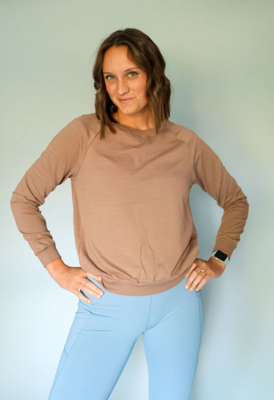 Camie Toffee Sweatshirt