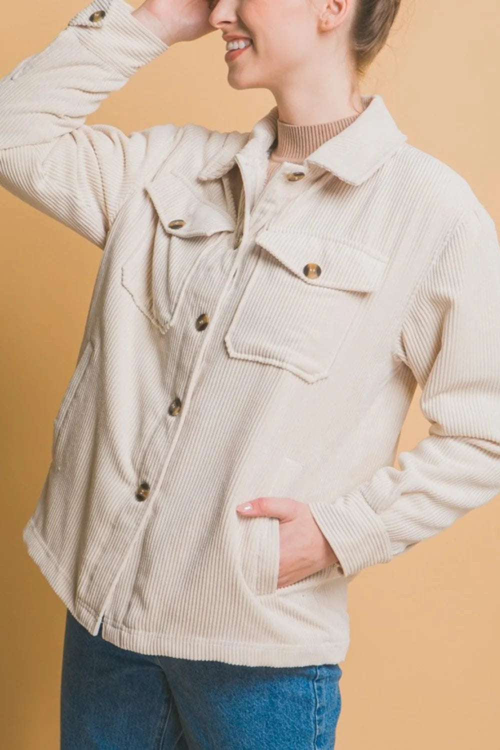 Cream White Jacket